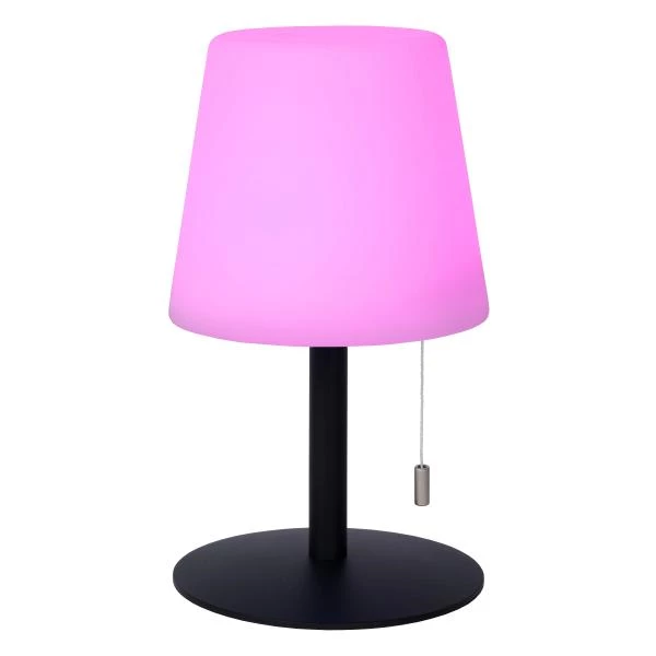 Lucide RIO - Rechargeable Table lamp Outdoor - Battery - Ø 15,5 cm - LED Dim. - 1x1,8W 3000K - IP44 - Rgb - Multicolor - detail 4
